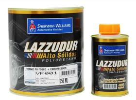 Lazzuril Kit Verniz PU Fosco Automotivo a+b 900ML