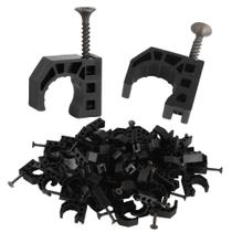 Lbraxyi Kit com 50 Abraçadeiras J de 1/2" com Parafusos Lbraxyi Kit com 50 Abraçadeiras J de 1/2" com Parafusos