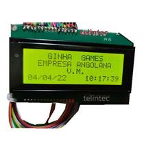 LCD DISPLAY 204A backlight verde escrito amarela