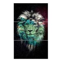 lConjunto Quadro Decorativo Mosaico Com Foto Personalizado Leão PVC Decoração para Sala de Jantar Quarto Casal lConjunto Quadro Decorativo Mosaico Com Foto Personalizado Leão PVC Decoração para Sala de Jantar Quarto Casal