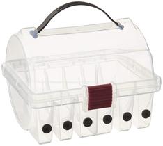 Leader Spool Box Plano 108700 transparente transparente/preta Leader Spool Box Plano 108700 transparente transparente/preta