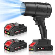 Leaf Blower Kusakyo Cordless 21V com 2 baterias para cuidar do gramado