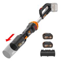 Leaf Blower WORX Nitro 40V WG585 sem fio com bateria e carregador
