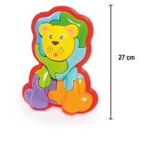 Leao 3d Puzzle Quebra Cabeca Didatico, 0853 Ta Te Ti