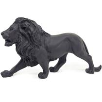 Leão Estatueta Decorativa Escultura Enfeite Mesa Estante Prateleira Decoração Sala Quarto Escritório Leão Estatueta Decorativa Escultura Enfeite Mesa Estante Prateleira Decoração Sala Quarto Escritório