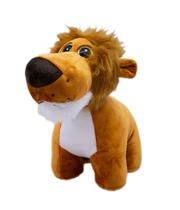 Leão Focinho Comprido 25cm Pelucia Leão Focinho Comprido 25cm Pelucia