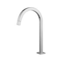 Leão Torneira para Lavatório Mesa Bica Alta 1/4 Volta Una Cube - 50494 Leão Torneira para Lavatório Mesa Bica Alta 1/4 Volta Una Cube - 50494