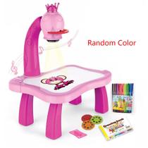 Learn Desk + Projetor SMART + Brinquedo de mesa de pintura para crianças - Generic