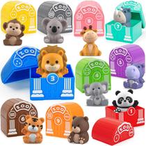 Learning Toy Aigybobo Safari Animals para crianças de 1 a 3 anos