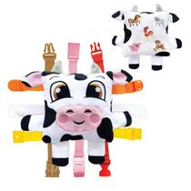 Learning Toy Buckle Toys Bessie Cow para viagens de crianças