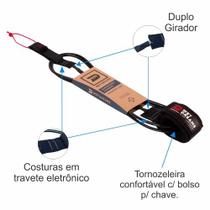 Leash Longboard Economy Preto Wet Dreams