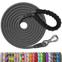 Leash NTR, corda de nylon de 9 m, gancho com fechadura, alça acolchoada Leash NTR, corda de nylon de 9 m, gancho com fechadura, alça acolchoada