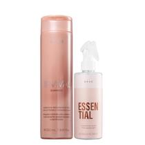 Leave Essential 260ml e Shampoo Revival 250ml - Braé Leave Essential 260ml e Shampoo Revival 250ml - Braé
