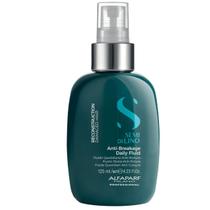 Leave-in Alfaparf Semi Di Lino Fluido Recontruction Anti-Breakage 125ml fortalece e reduz queda