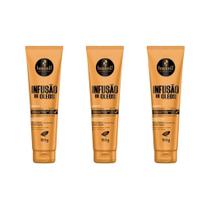 Leave-In Haskell Infusao De Oleos 150G - Kit Com 3Un