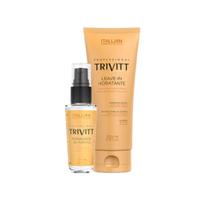 Leave-in Hidratante 200ml + Reparador de Pontas 30ml Trivitt - Itallian Hairtech