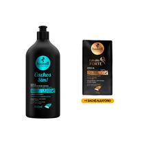 Leave in Memorizador Cachos Sim! 500ml Haskell +Sachê