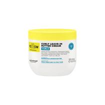 Leave-in Pudding para Cachos Curls 500ml Yellow Hidratação Definição Brilho Proteção Calor e Anticrespo