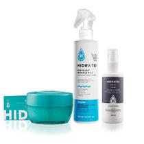 Leave-in + SHRP Creme Proteína + Hidratei Noite Travel Size