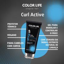 Leave-in & Termoativo Curl Active Gel Color Life 200g