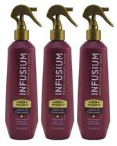 Leave-In Treatment Infusium Repair & Replenish, 325 ml, pacote com 3