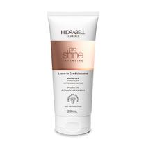 Leavein Creme para Pentear e Protetor Térmico Pro Shine Brilho Espelhado 200ml Hidrabell
