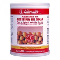 Lecitina De Soja 1000Mg 100 Cápsulas Naturalis