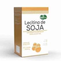 Lecitina de Soja - 60 Cápsulas - 1000mg - Softgel - Supra Ervas