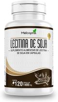 LECITINA DE SOJA EM CAPSULAS - 120caps 1400mg Melcoprol