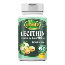 Lecitina De Soja - Lecithin 60 Cápsulas De 900Mg