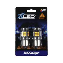 LED 1156 Canbus - 36 LEDS - 2835 1 Polo 12V Laranja Shocklight - SLL-1156CB-LR