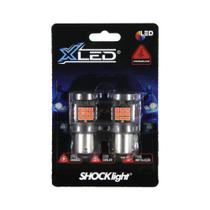LED 1156 CANBUS - 36 LEDS - 2835 1 Polo 12V Vermelho Shocklight - SLL-1156CB-VM