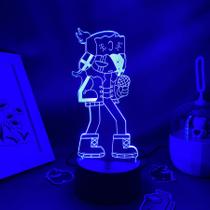 LED 3D Night Light Fridays 13th Funkins com cores para crianças LED 3D Night Light Fridays 13th Funkins com cores para crianças