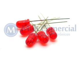 Led 5mm Vermelho Cristalino L-513ET - Paralight