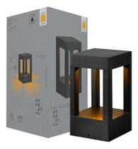 Led Balizador Effect 200 Preto Fosco 7w AM2700K IP65 AVANT