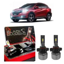 Led Black Diamond HR-V 2015 A 2021 Farol Baixo Farol e Milha