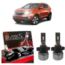 LED BLACK DIAMOND SPORTAGE 11 a 17 FAROL ALTO BAIXO MILHA