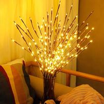 LED Branch Light DK177, operado por bateria, 30 cm, 20 LED, branco quente