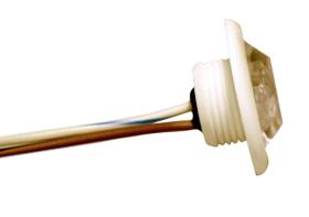 LED Bulkhead Shortie Light, iluminação inovadora, lente transparente