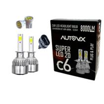 Led C6 HB4/HB3 6000 LUMENS 30W COM COOLER Led C6 HB4/HB3 6000 LUMENS 30W COM COOLER