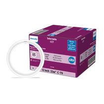 LED Circline Philips 12 4-CCT selecionável branco T9 tipo A