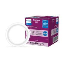 LED Circline Philips 8" 4-CCT Selecionável Tipo T9 A