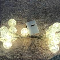 Led Cracked Light String, Luz de Decoração da Árvore de Natal