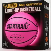 LED de basquete TOMLEON Light-Up Glow in the Dark Tamanho 7