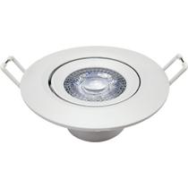 Led de Embutir Redondo Branco Luz Branca BR6500K 5w Bivolt 400 863021373 Avant Spot Authentic