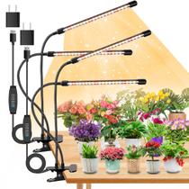 LED de espectro completo Grow Lights SDOVUERC de 4 cabeças para plantas LED de espectro completo Grow Lights SDOVUERC de 4 cabeças para plantas