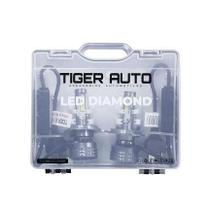 Led diamond 6500k h4 16v lum 8000 60w cooler/reat/canceller