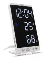 Led Digital Alarme Relógio Despertador LE-2134 - Lelong