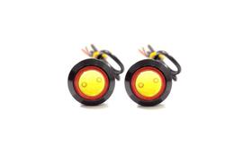 Led Drl Eagle Eye 3w Carro Moto Caminhão Barco - 2 Pçs