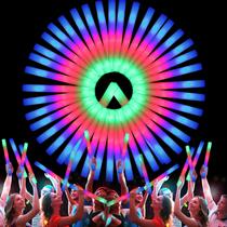LED Foam Glow Sticks wellent 107 unidades com 3 modos LED Foam Glow Sticks wellent 107 unidades com 3 modos
